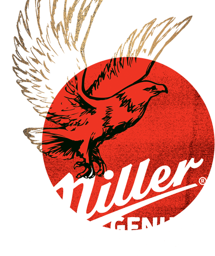 Miller Genuine Draft eagle